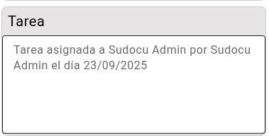 Agregar descripción a la tarea